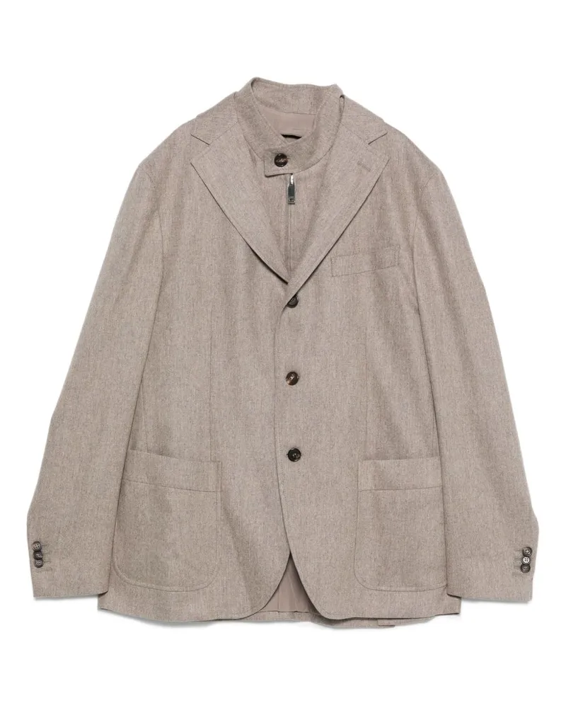 Incotex Jacken Grau Grey