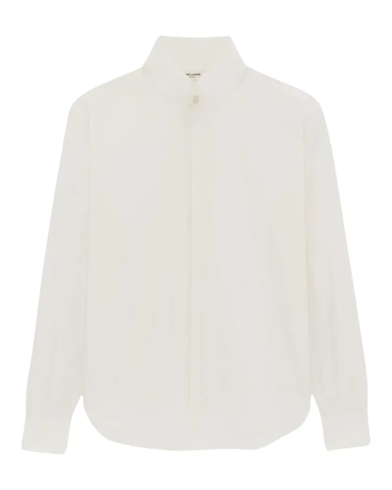 Saint Laurent Baumwollhemd White