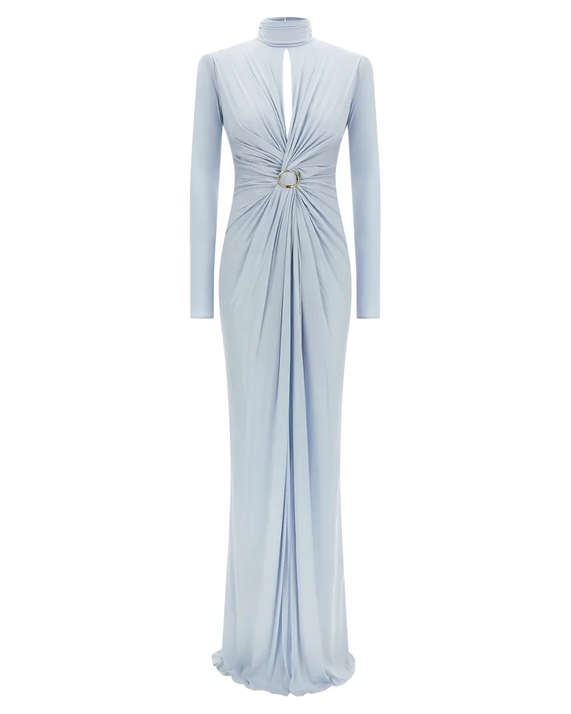 Elisabetta Franchi roter Teppich' langes Kleid Light
