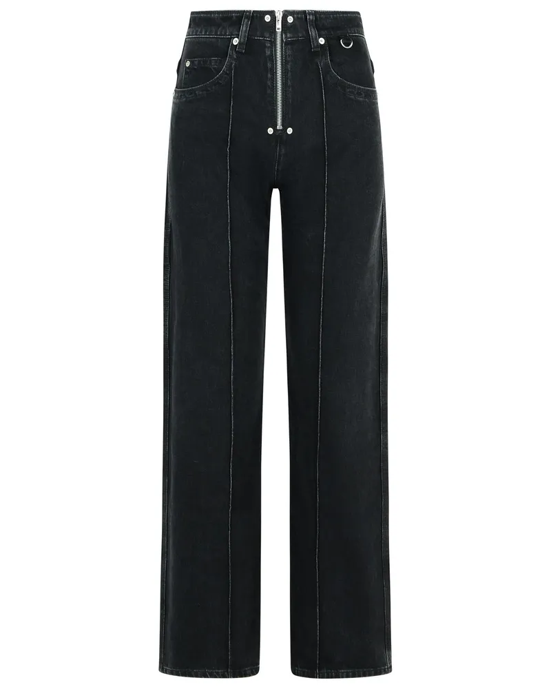 Isabel Marant stely' schwarze Jeanshosen Black