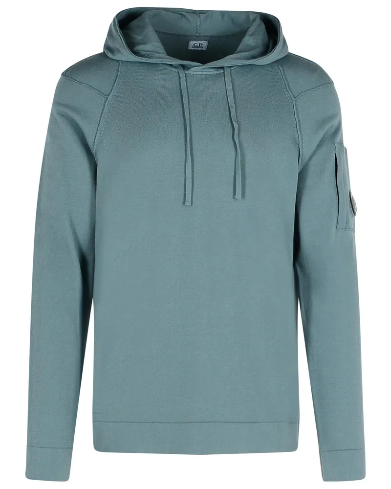 C.P. Company C.P. Firma 'Objektiv' hellblaues Baumwoll -Sweatshirt Light