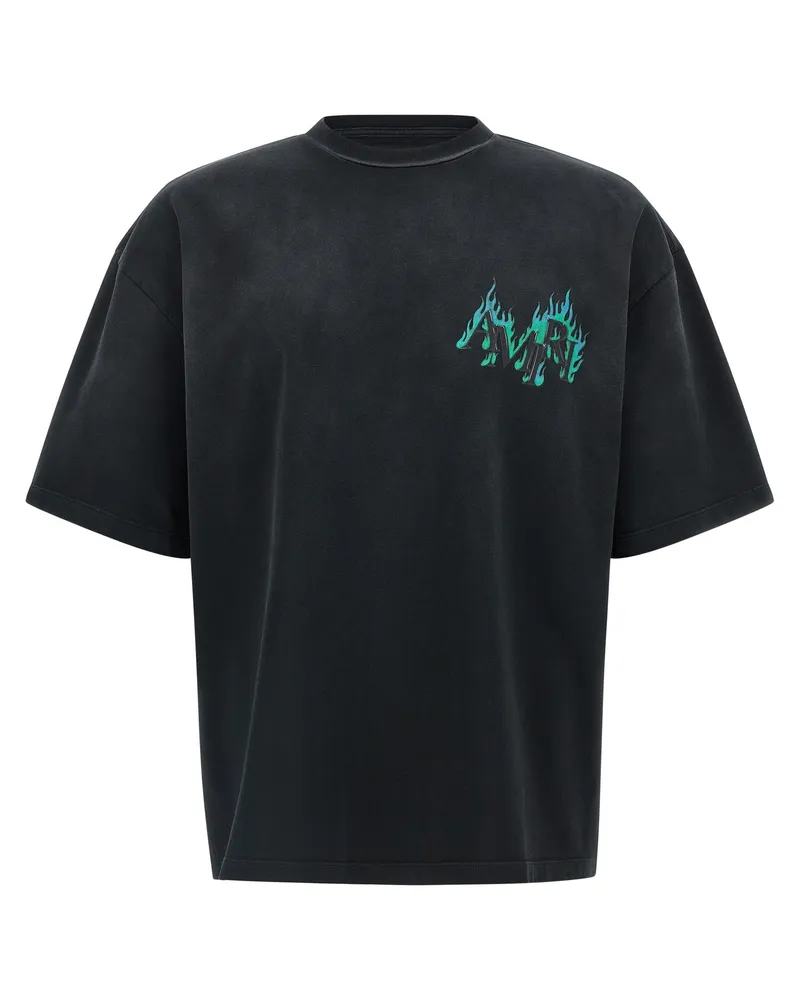 Amiri Flames' T-Shirt Black
