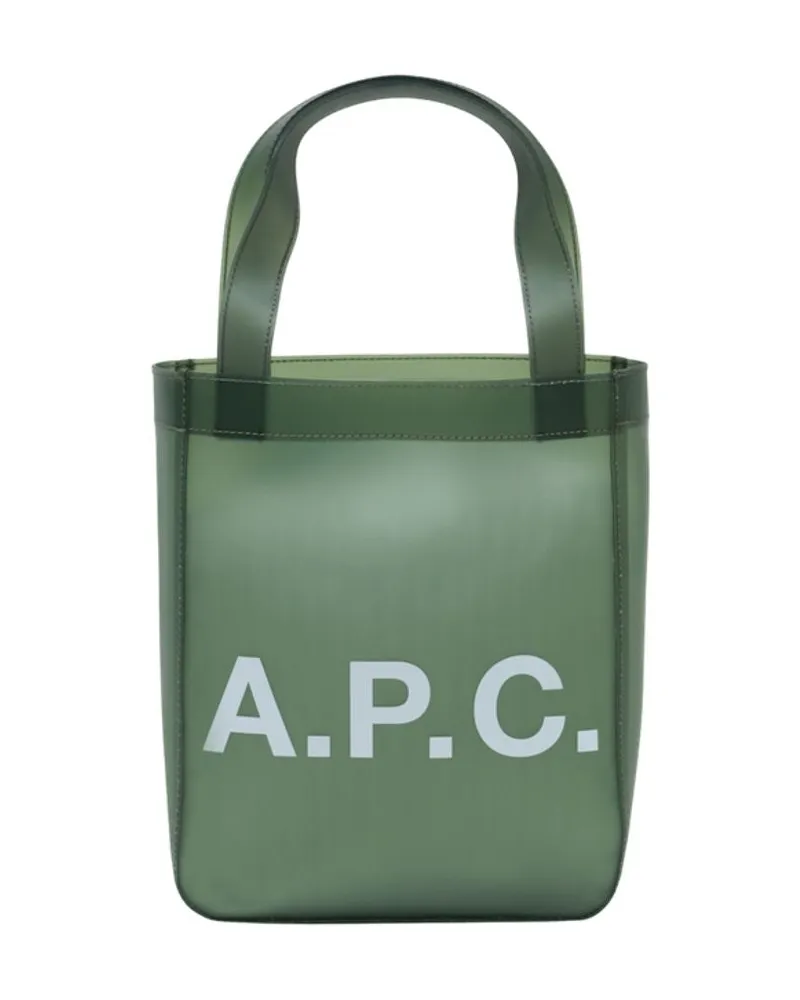 A.P.C. Lou Kleine Shopper-Tasche  Synthetisches Khaki Khaki