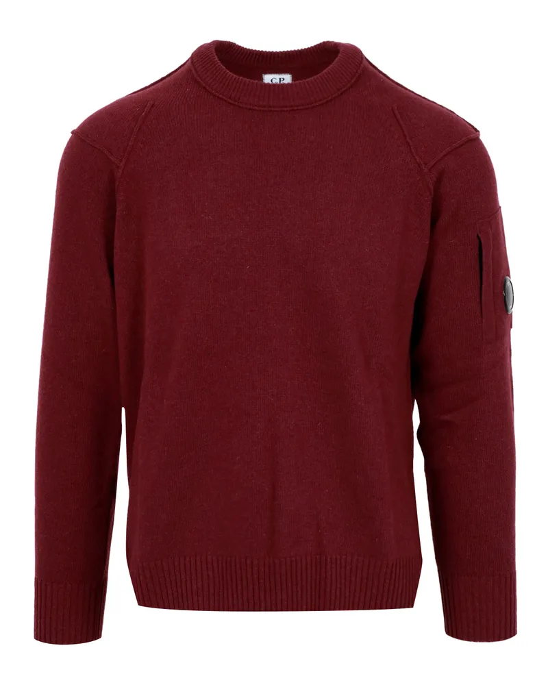 C.P. Company C.P. Firmenpullover Bordeaux Bordeaux