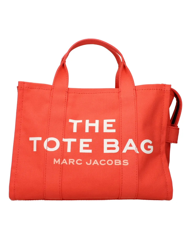Marc Jacobs Handtaschen The Tote Bag Damen Stoff Orange/Elektrisches Orange -
