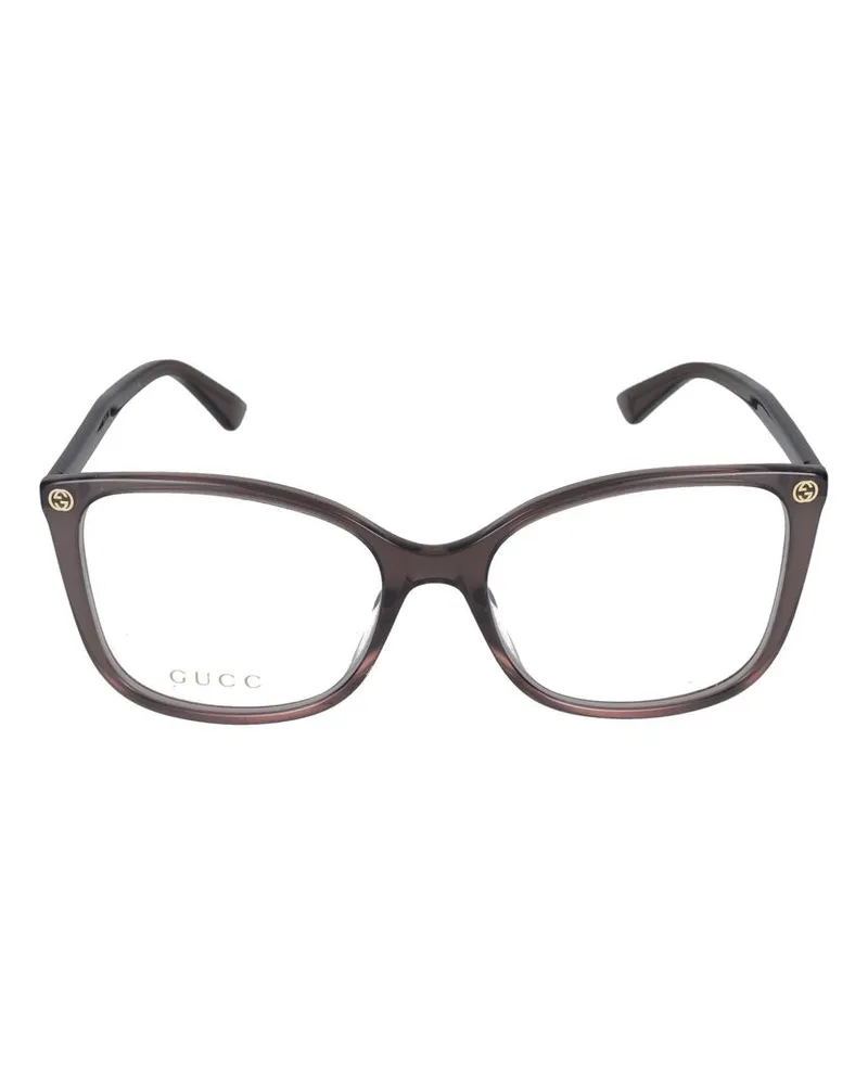 Gucci Sonnenbrille  GG0026 O 019 Brown Braun Transpare /17 /140 019