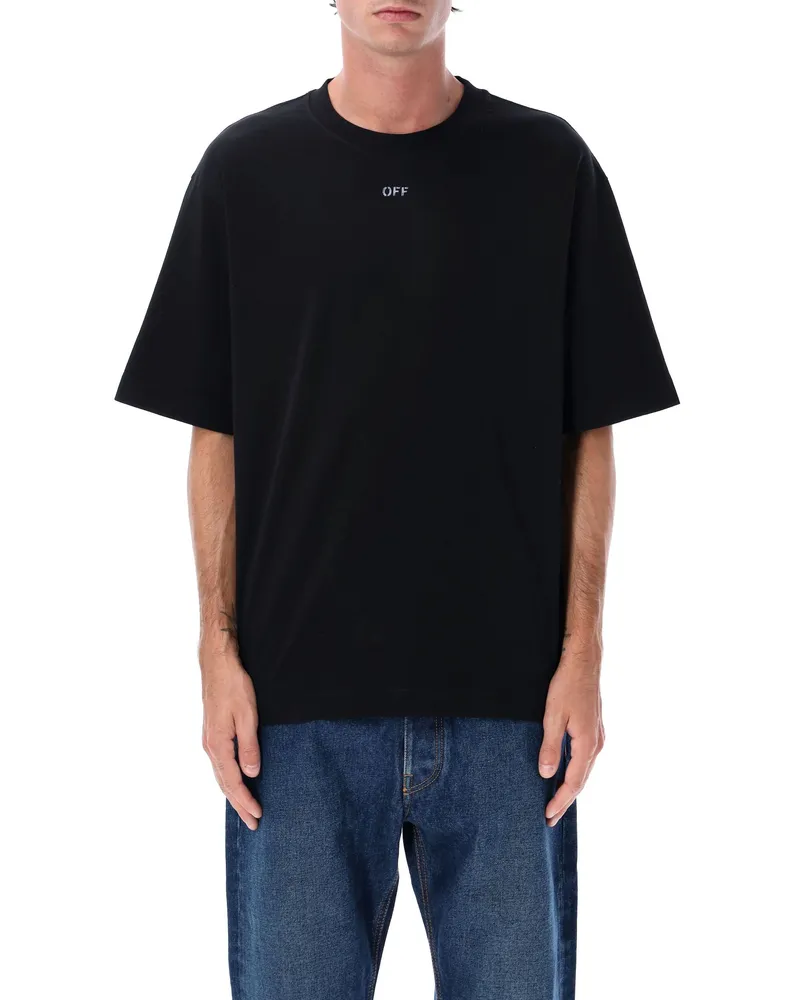 OFF-WHITE Off weiße T -Shirts und Polos schwarz Black