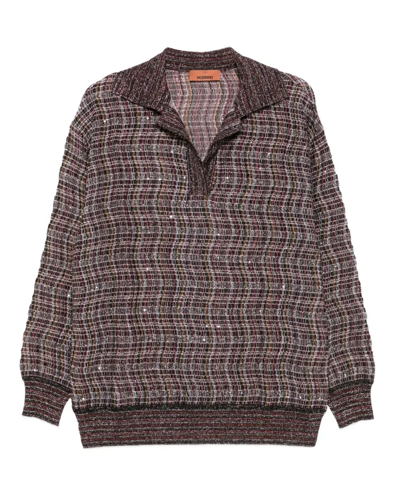 Missoni Pullover mit V-Ausschnitt Sm9us