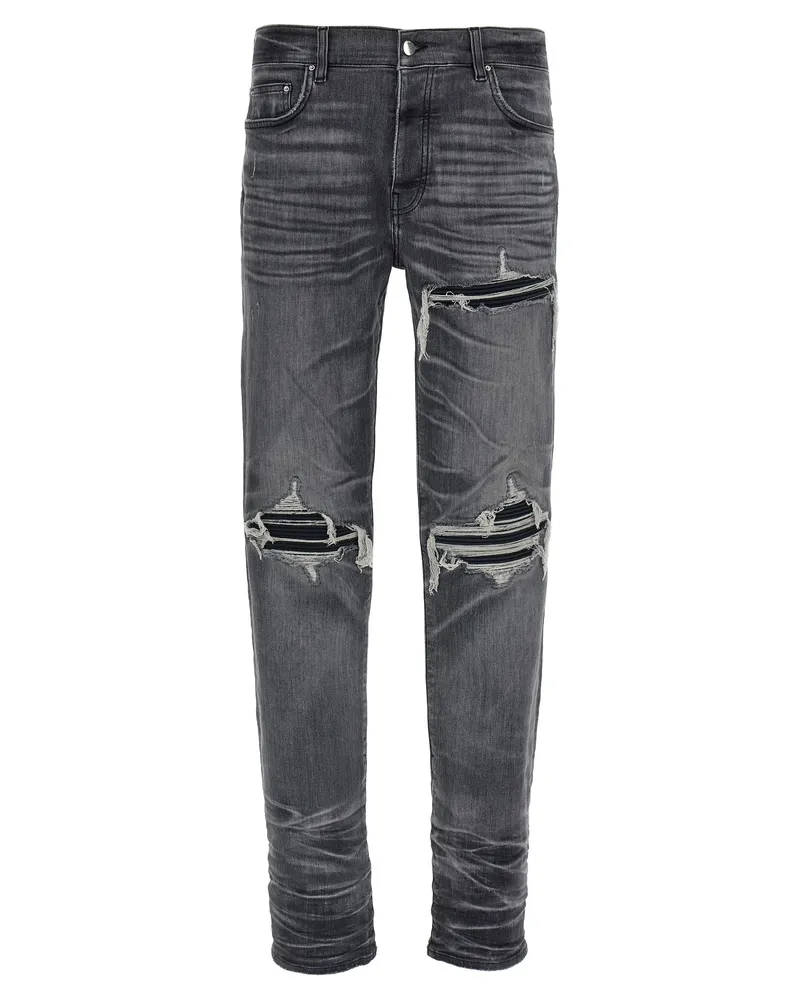 Amiri Suede MX1' Jeans Gray