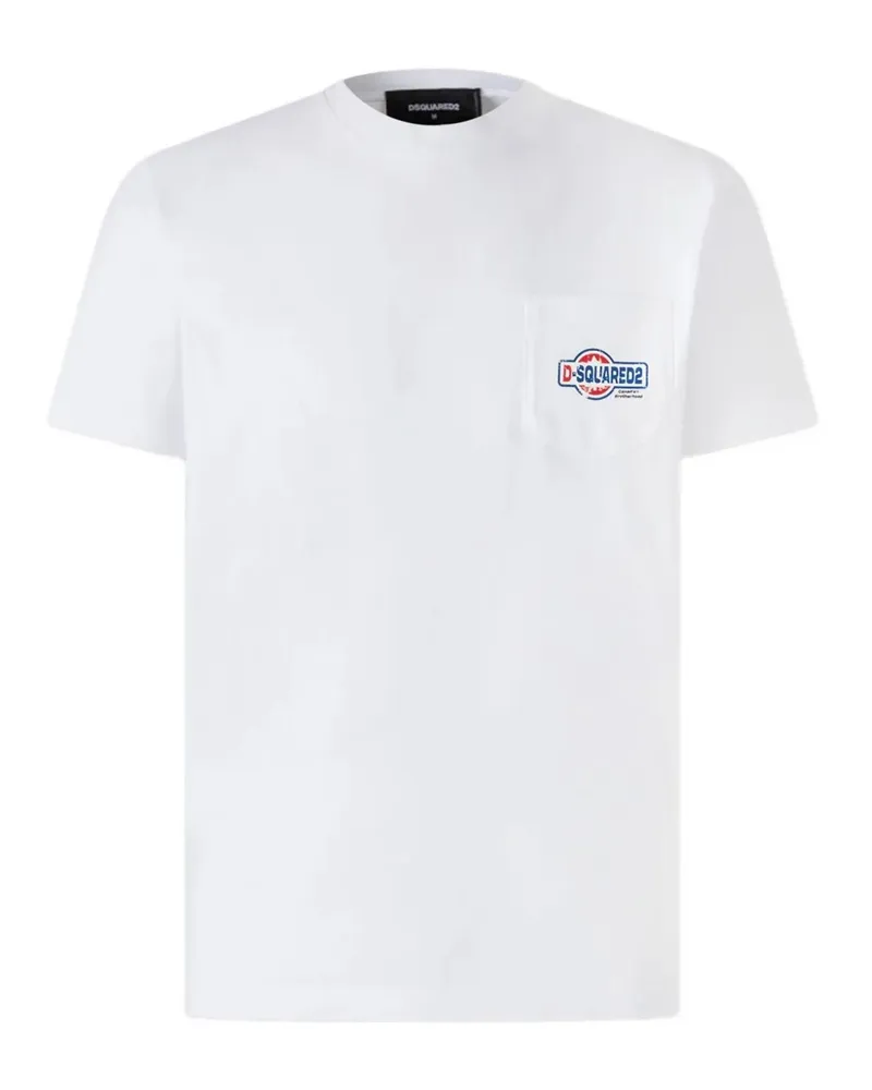 Dsquared2 T-Shirts und Polos Weiß White