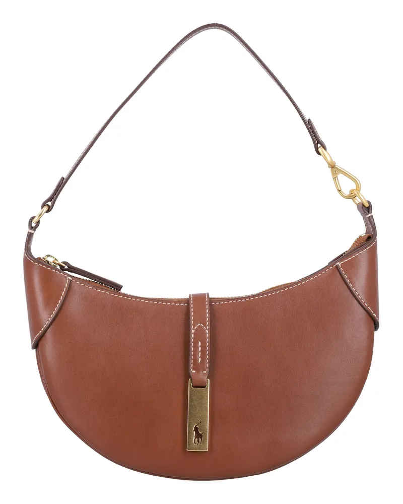 Ralph Lauren Taschen .. Lederbraun Leather