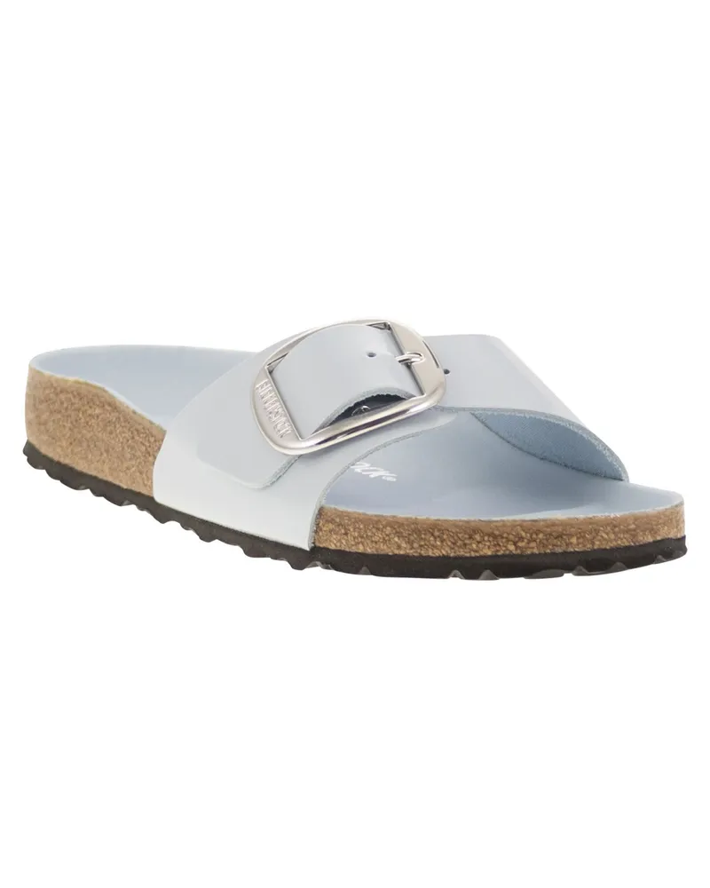 Birkenstock Madrid Flache Sandale mit großer Schnalle Light