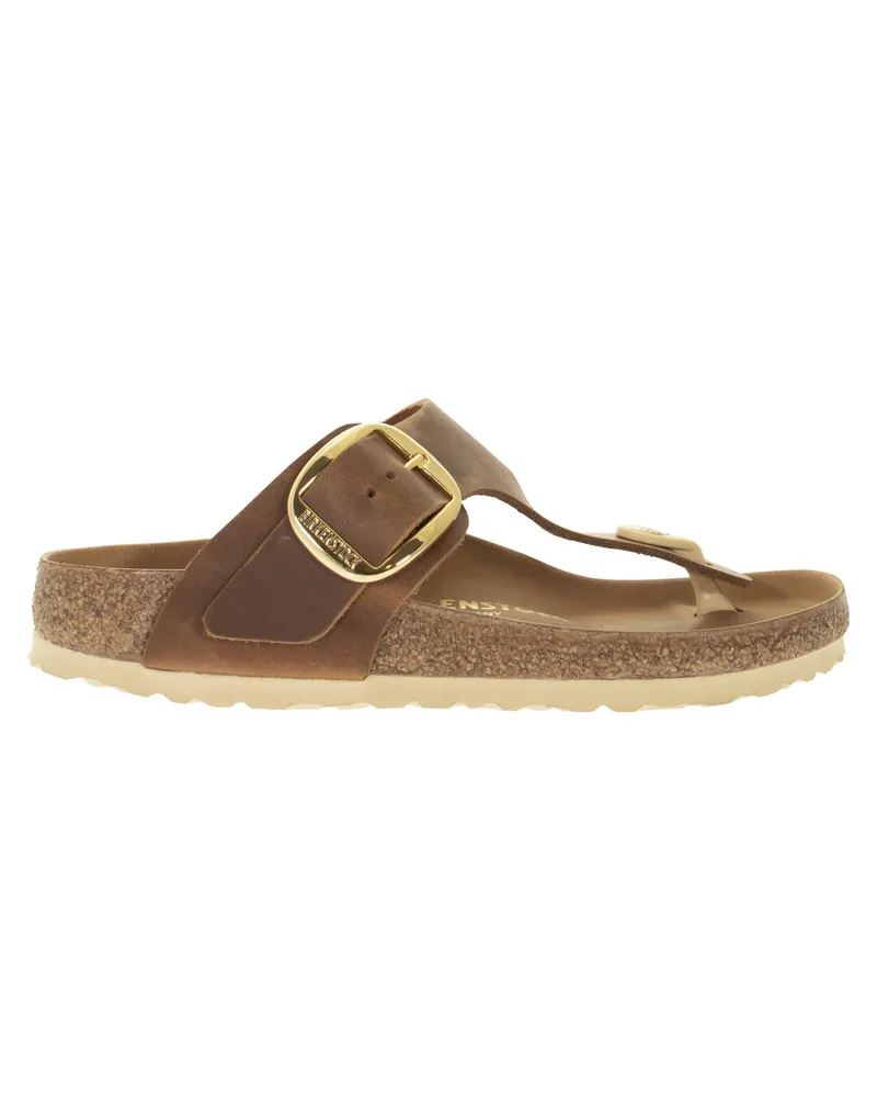 Birkenstock Gizeh Big Buckle Cognac