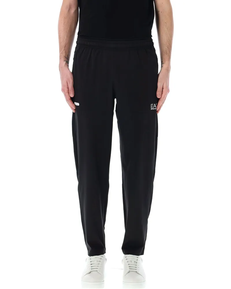 EA7 Hosen schwarz Black