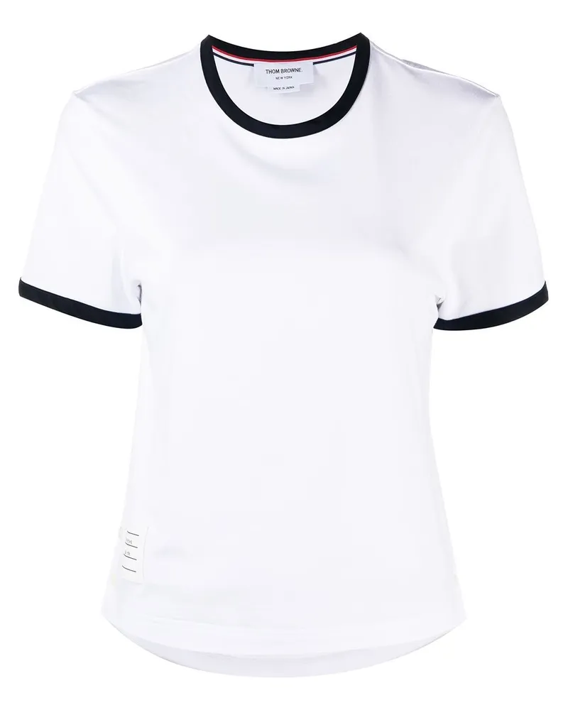 Thom Browne Cotton T -Shirt White