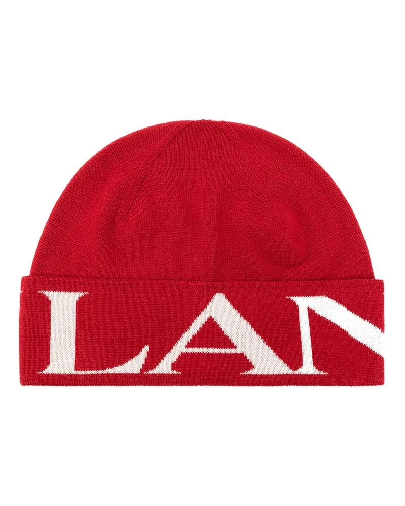 Lanvin Wollhut Rot