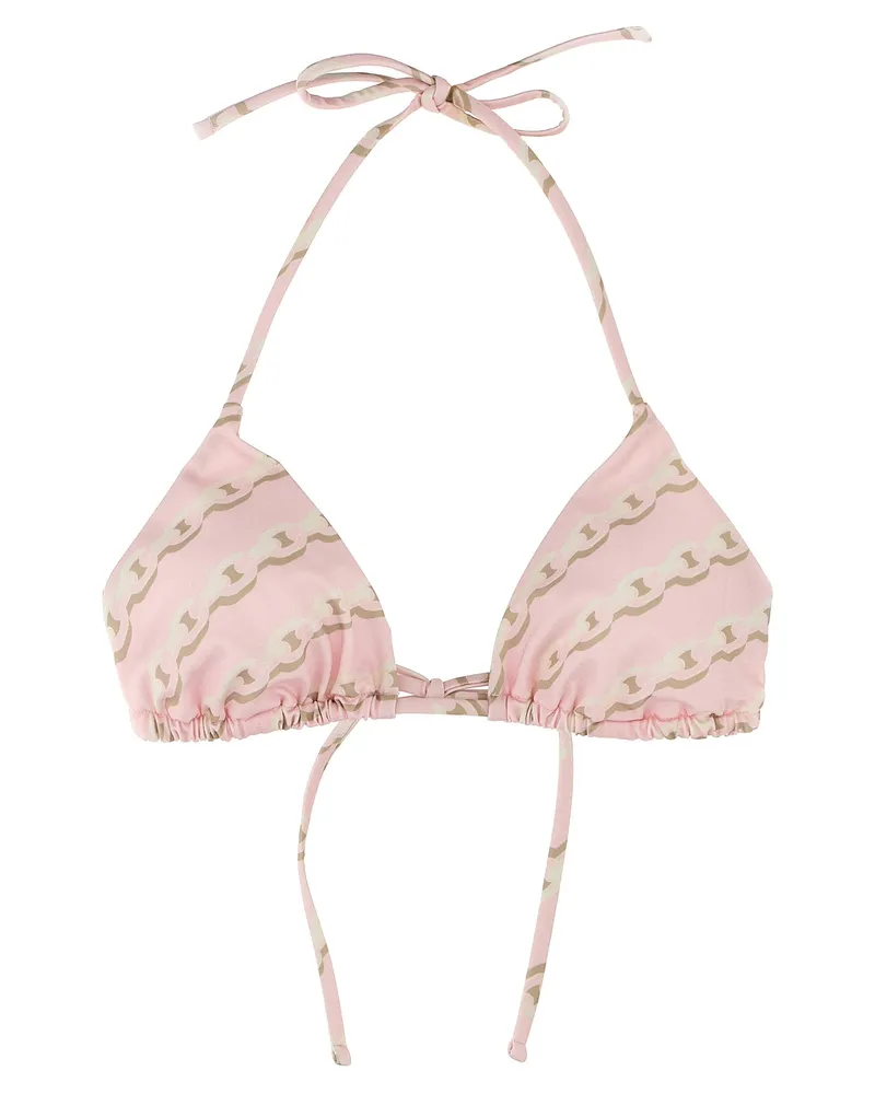 Versace Versace Treasure Bikini Top Pink
