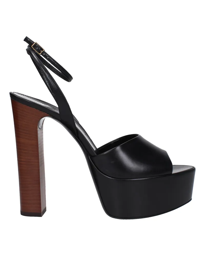 Saint Laurent Sandalen Jodie Womens Leder schwarz -