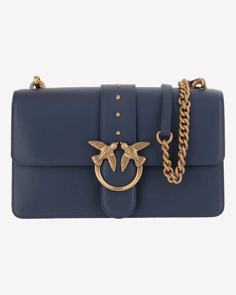 Pinko love eine klassische Tasche Blue
