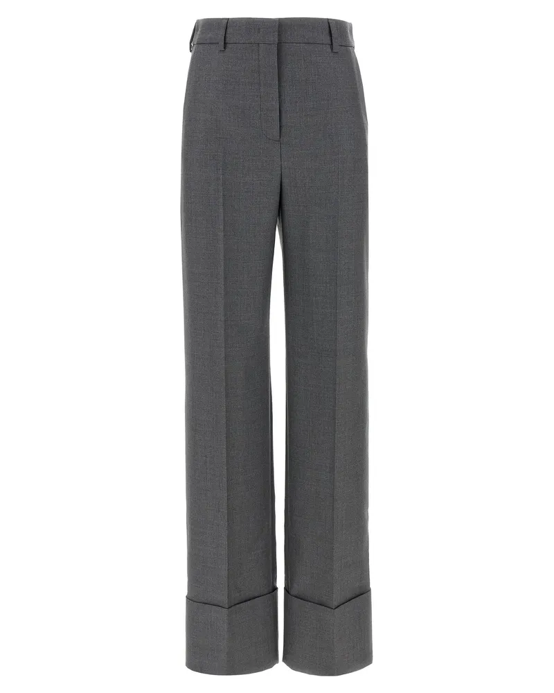 Valentino Garavani Valentino Garavani Wollhose Gray