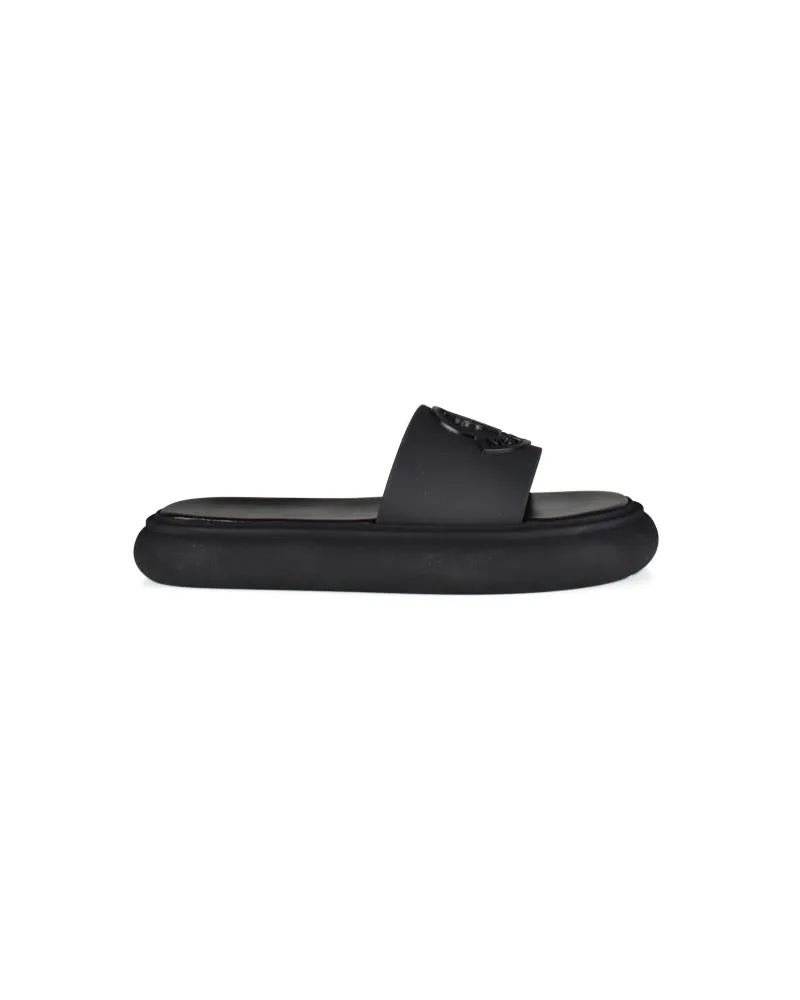 Moncler Slyder Pantoffeln Black