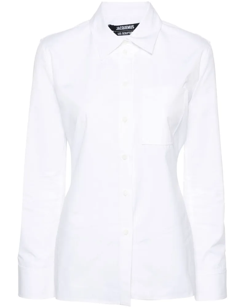 Jacquemus la Chemise de Kostümhemd White