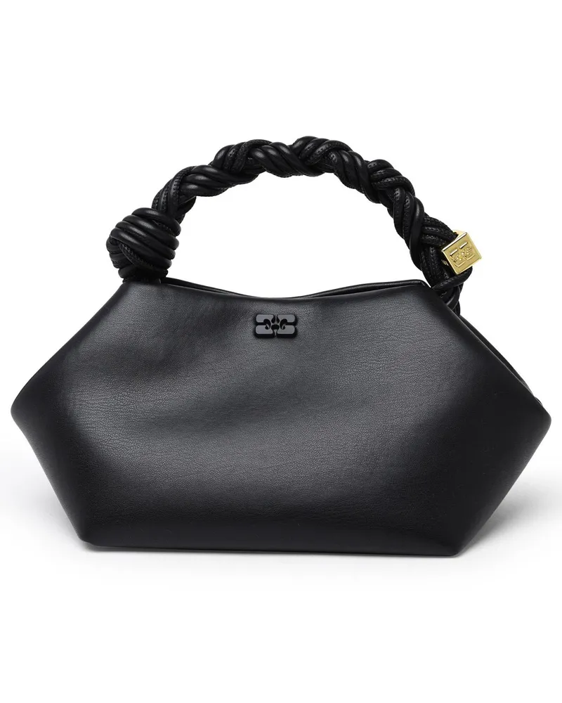 Ganni Bou' Tasche im schwarzen recycelten Lear Black