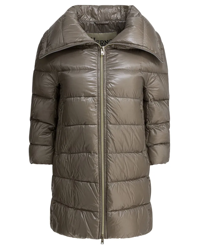 Herno Lange Daunenjacke „Cleope“ von Brown