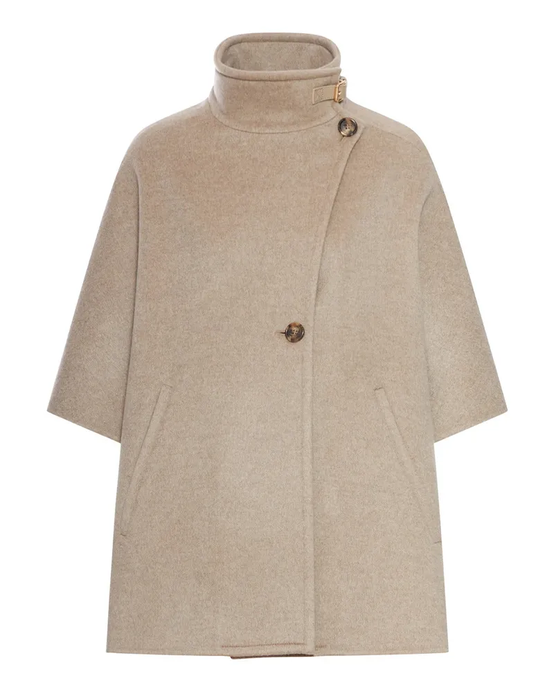 Max Mara Leichtes Kaschmirdrap Cape Nero