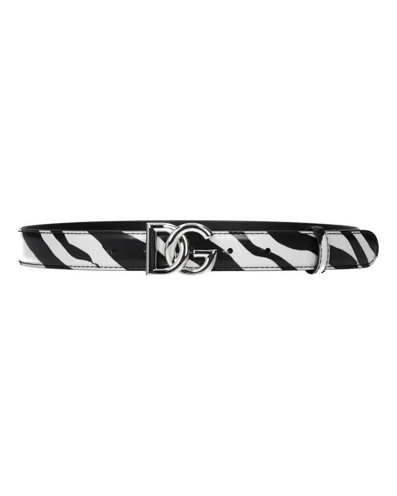 Dolce & Gabbana Gürtel Frauen Leder schwarz -