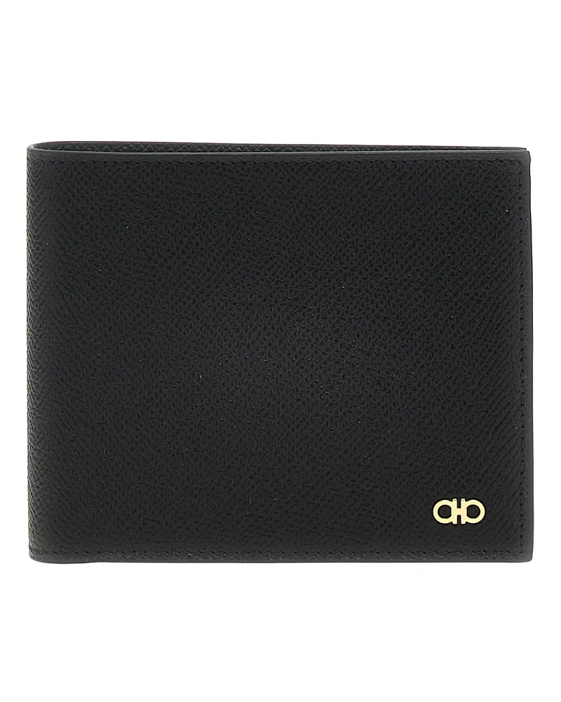 Ferragamo Gancini' Brieftasche Schwarz