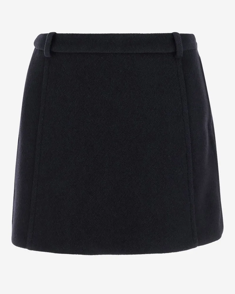 Jil Sander Wollrock Black