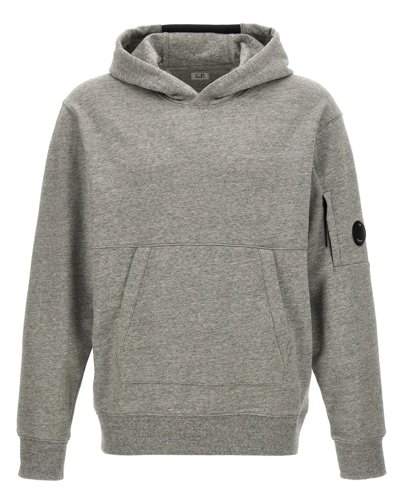 C.P. Company C.P. Firma 'Diagonal Raised' Hoodie Gray