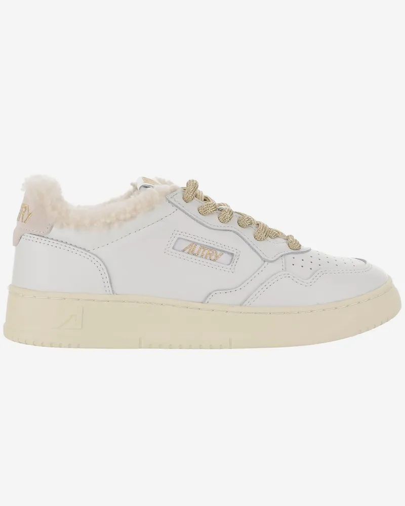 AUTRY Low Medalist Leder -Sneaker White
