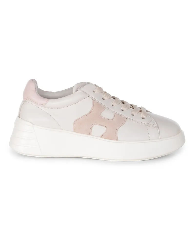 Hogan Rebellen" -Sneaker aus Leder Ivory