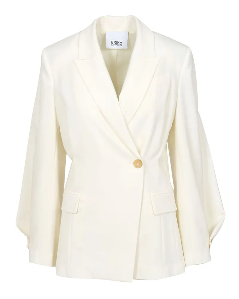 Erika Cavallini Jackets Creme Cream