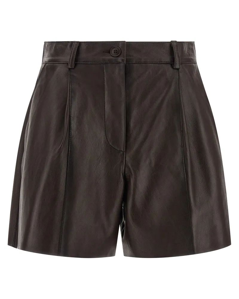 P.A.R.O.S.H. Maciock25 W' Shorts Brown