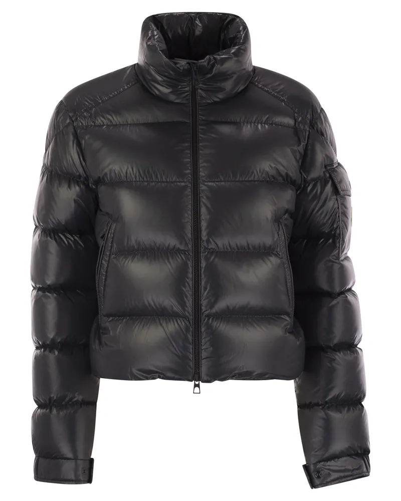 Moncler Petra Short Down Jacke Black