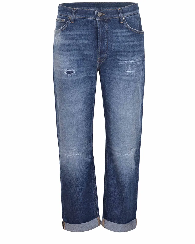 Dondup ICON" Jeans aus Denim Blue