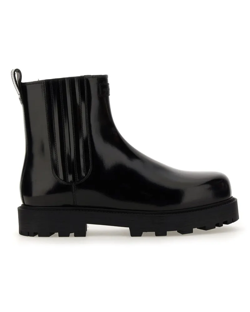 Givenchy Lederstiefel Black