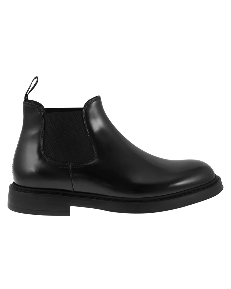 Doucal´s Doucals Chelsea Leder -Knöchelstiefel Schwarz