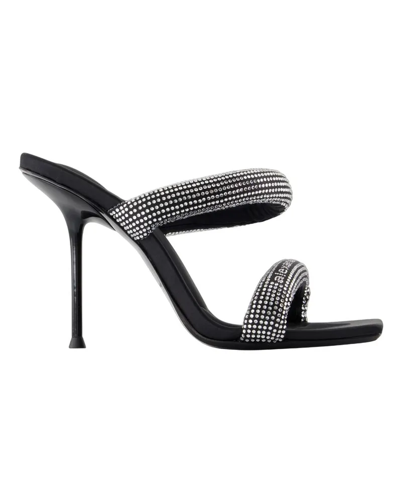 Alexander Wang Julie tubuläre Sandalen  Leder schwarz Black