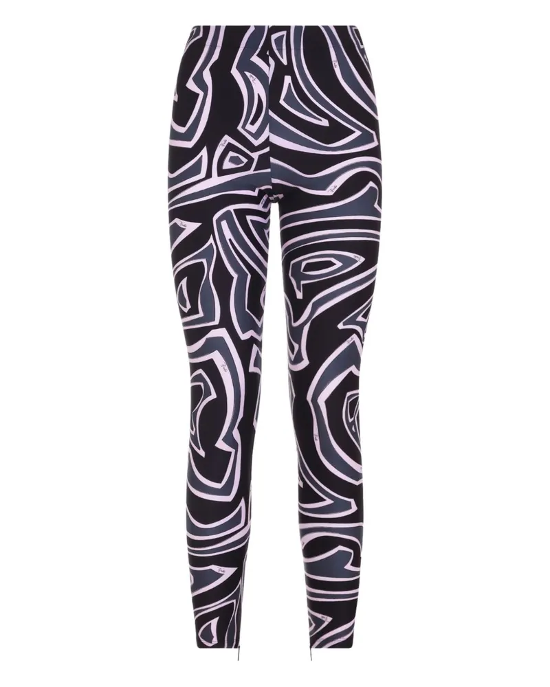 Emilio Pucci gedruckte Leggings Black