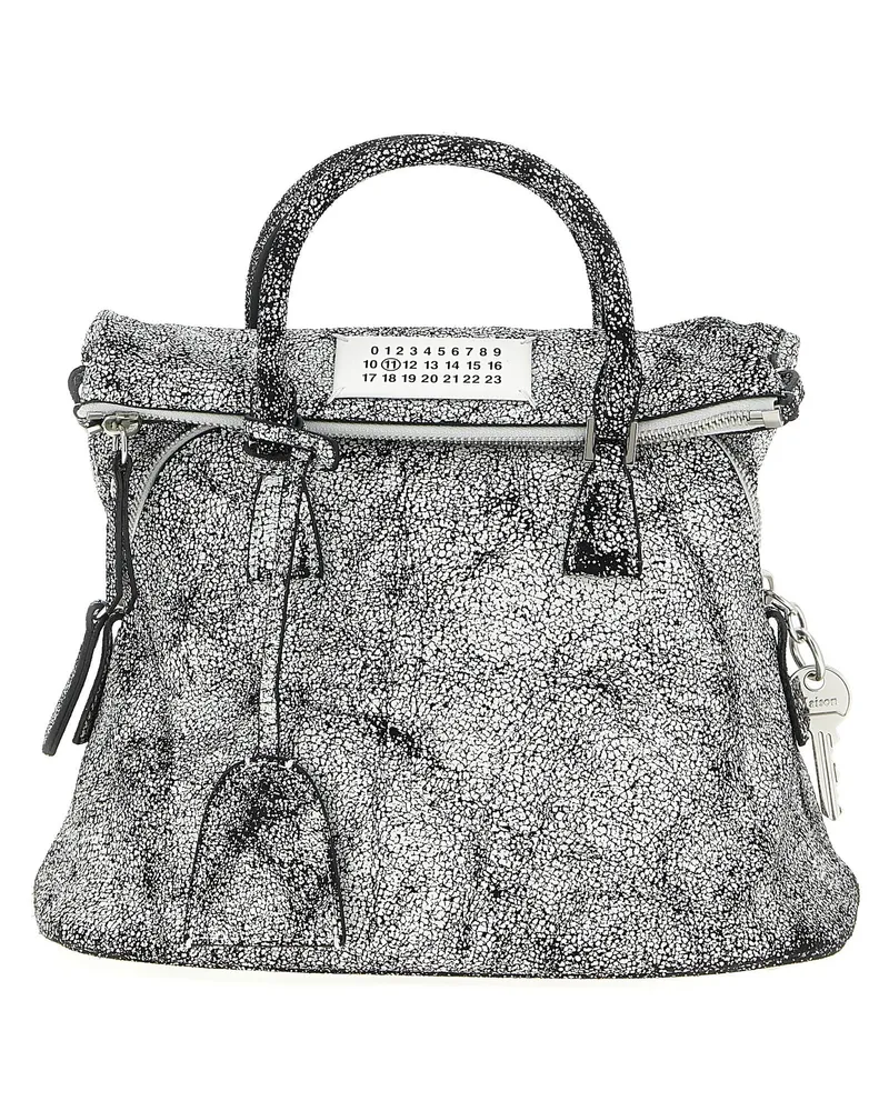 Maison Margiela Mini-Handtasche „5 Ac Loved To Death White