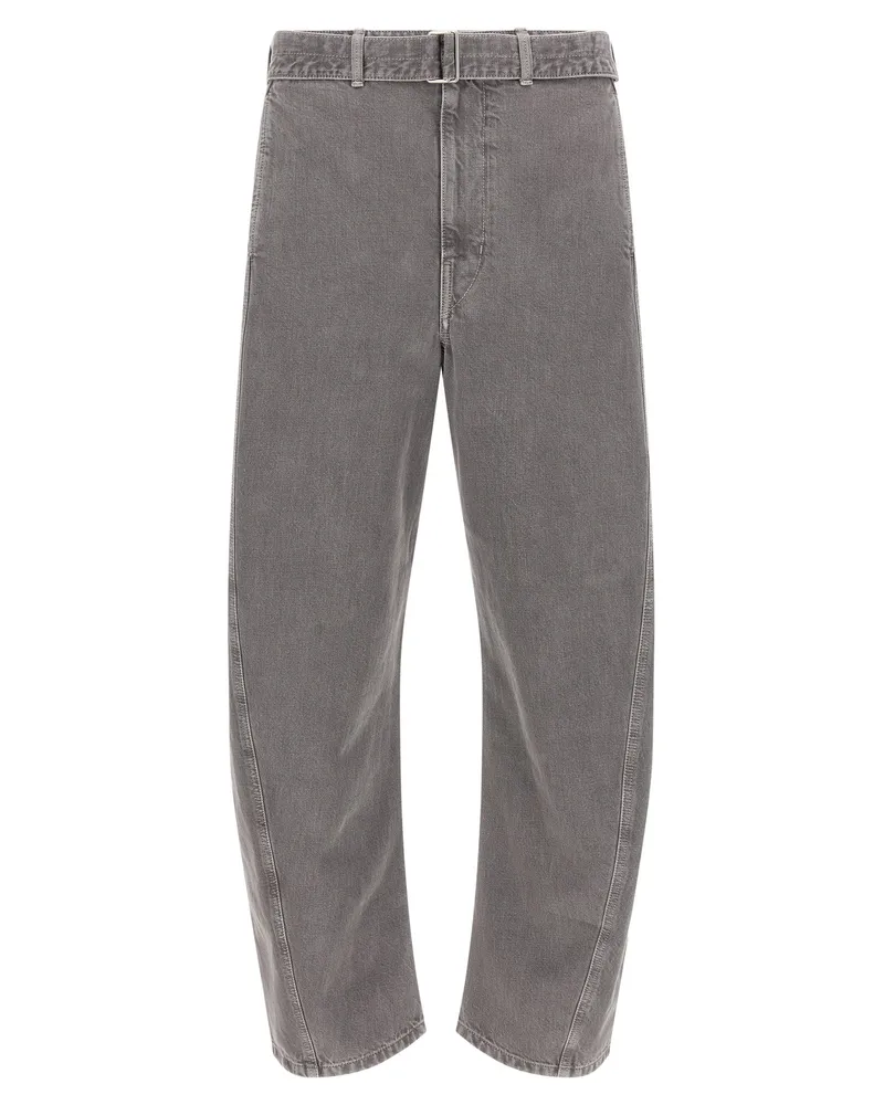 Christophe Lemaire Jeans „Twisted Belted Gray