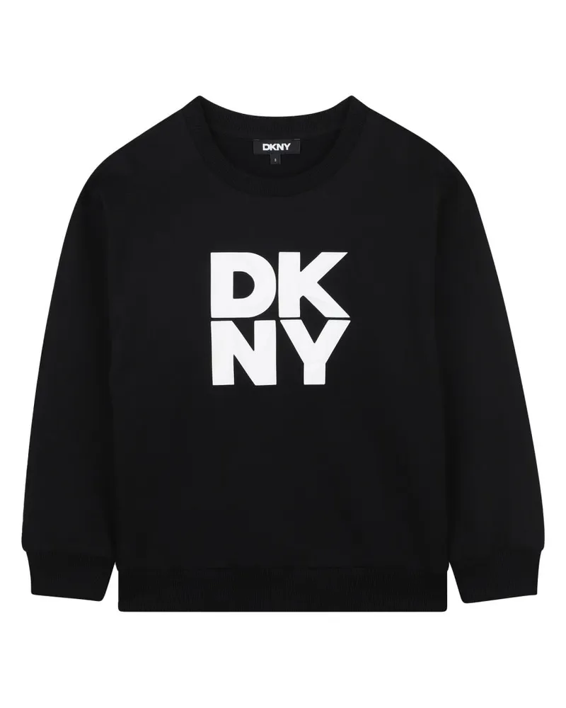 DKNY Sweatshirt mit Logo Black