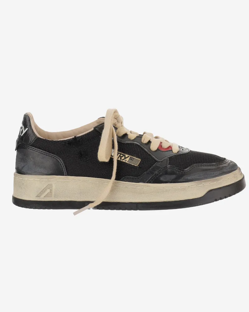 AUTRY Medalist Low Super Vintage Black