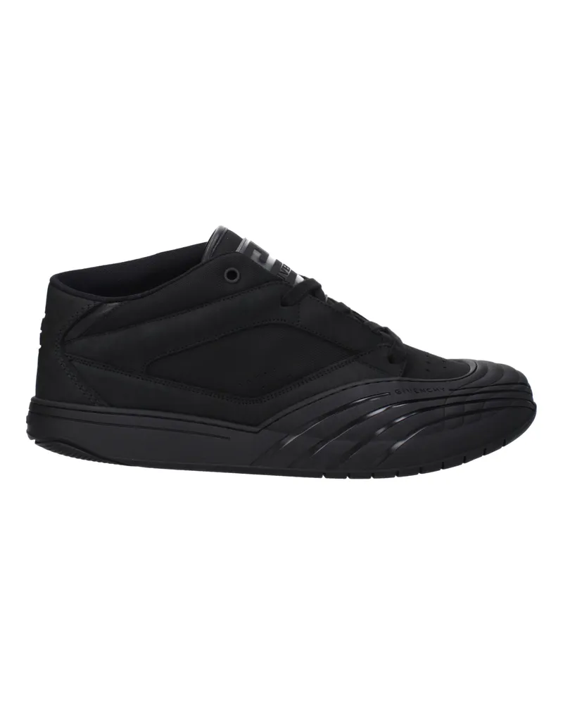 Givenchy Herrens Turnschuhe aus schwarzem Stoff -