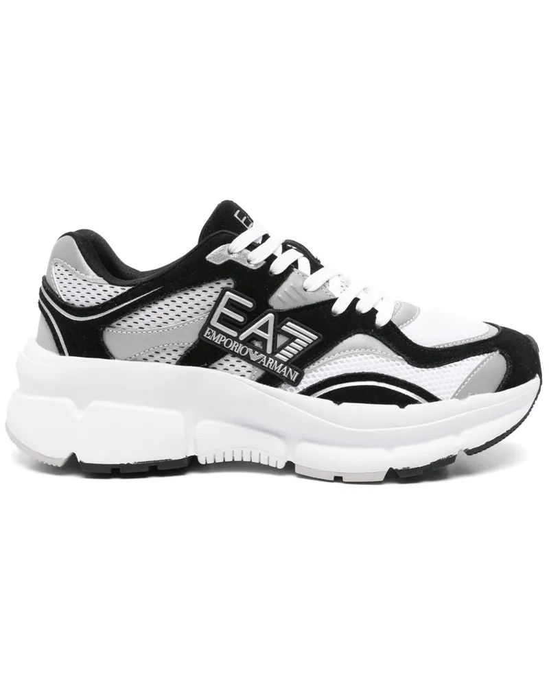 EA7 Logo -Turnschuhe Black