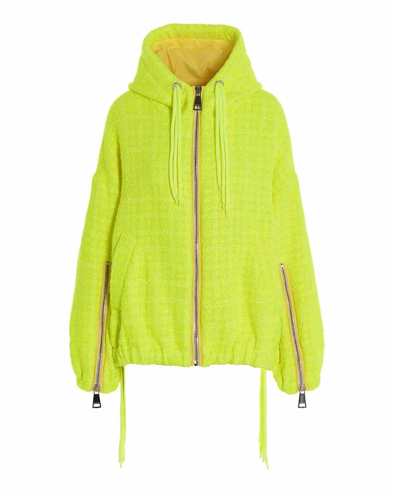 KHRISJOY Khris Windbreaker Tweed' Jacke Gelb
